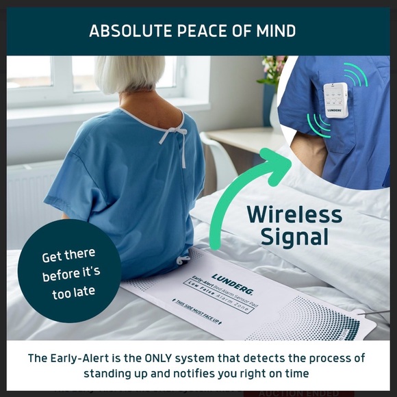 New Early-Alert Bed Alarm System with Wireless Sensor Pad - Picture 7 of 9